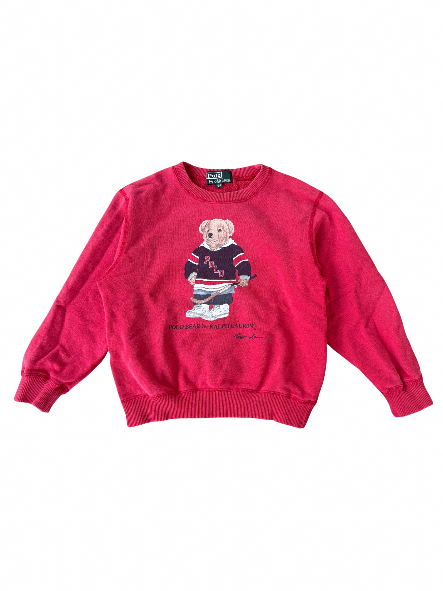 Vintage Polo Bear by Ralph Lauren “Hockey Bear” Kids Sweatshirt