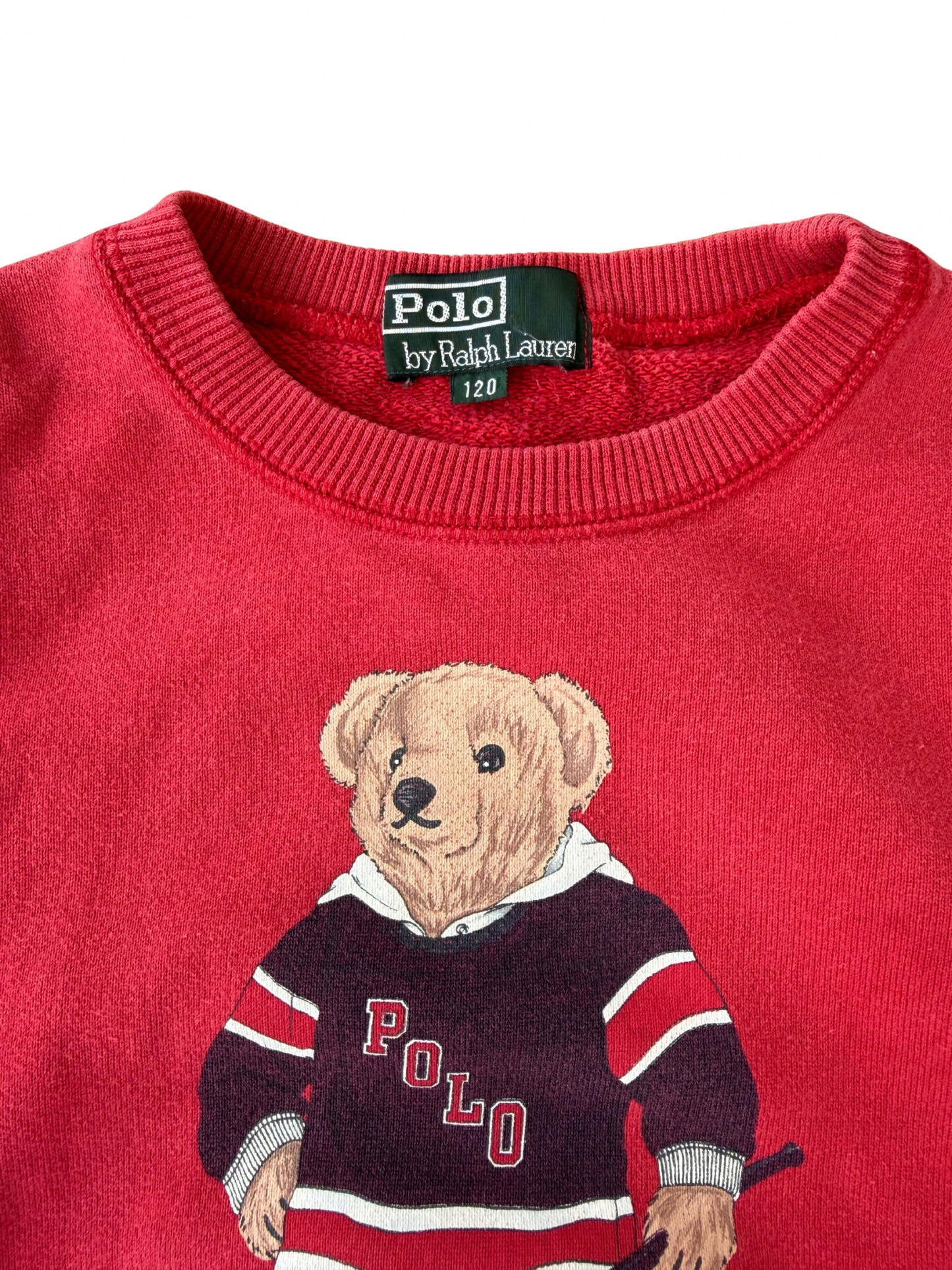 Vintage Polo Bear by Ralph Lauren “Hockey Bear” Kids Sweatshirt
