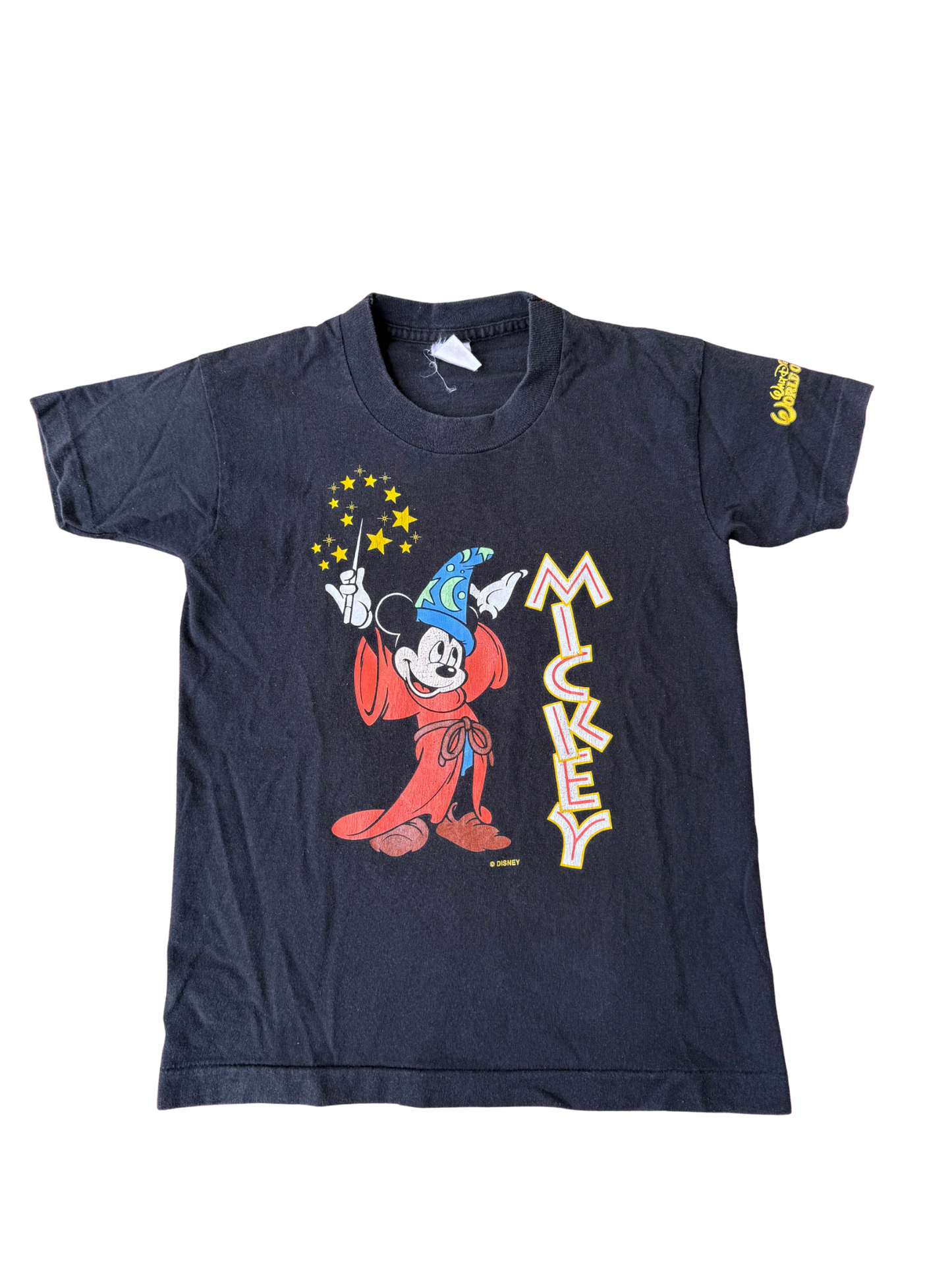 Vintage 1990s Disney “World on Ice” Mickey Kids Tee