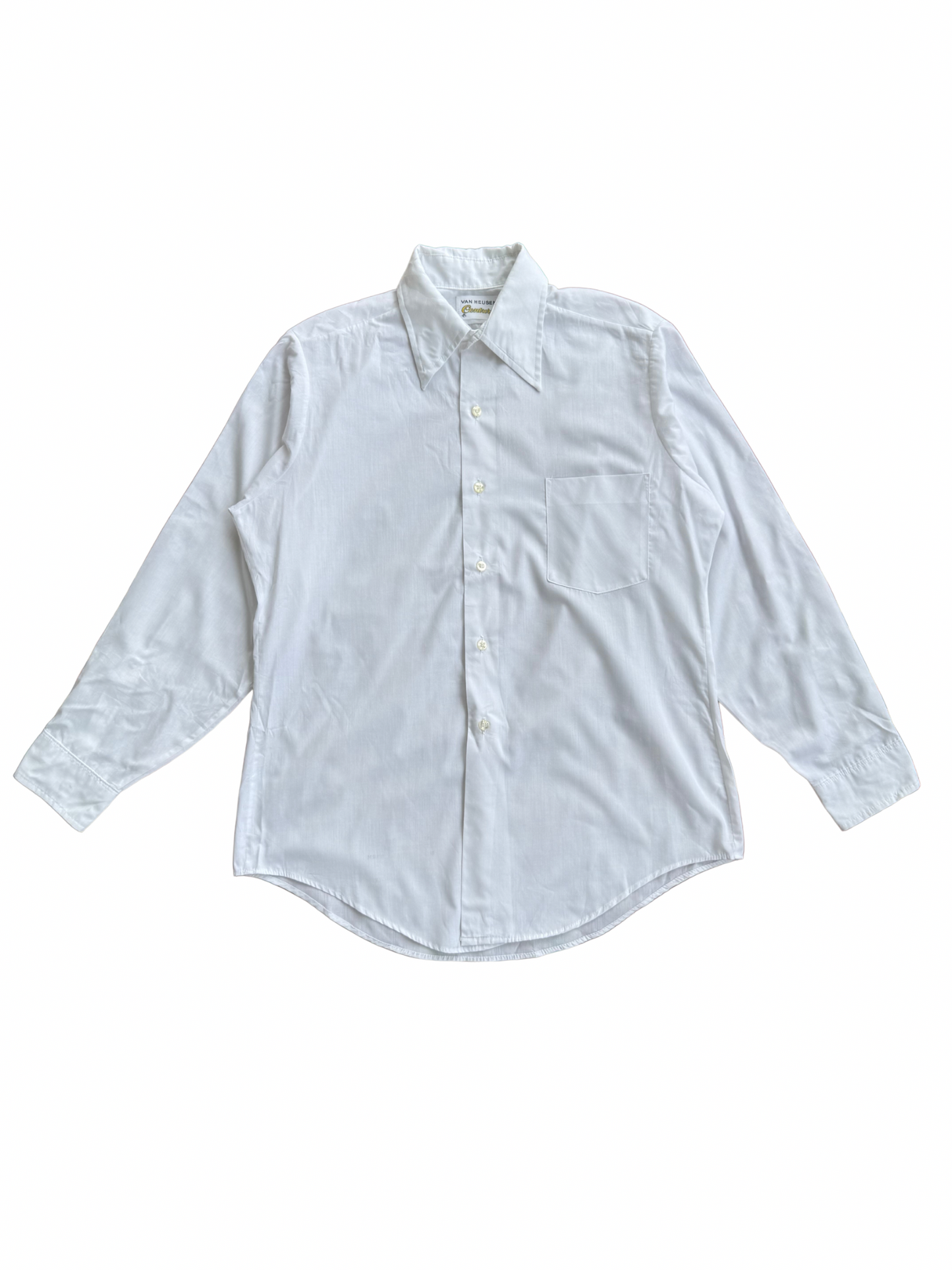 Vintage 1970s Van Heusen Century Long Sleeve Dress Shirt