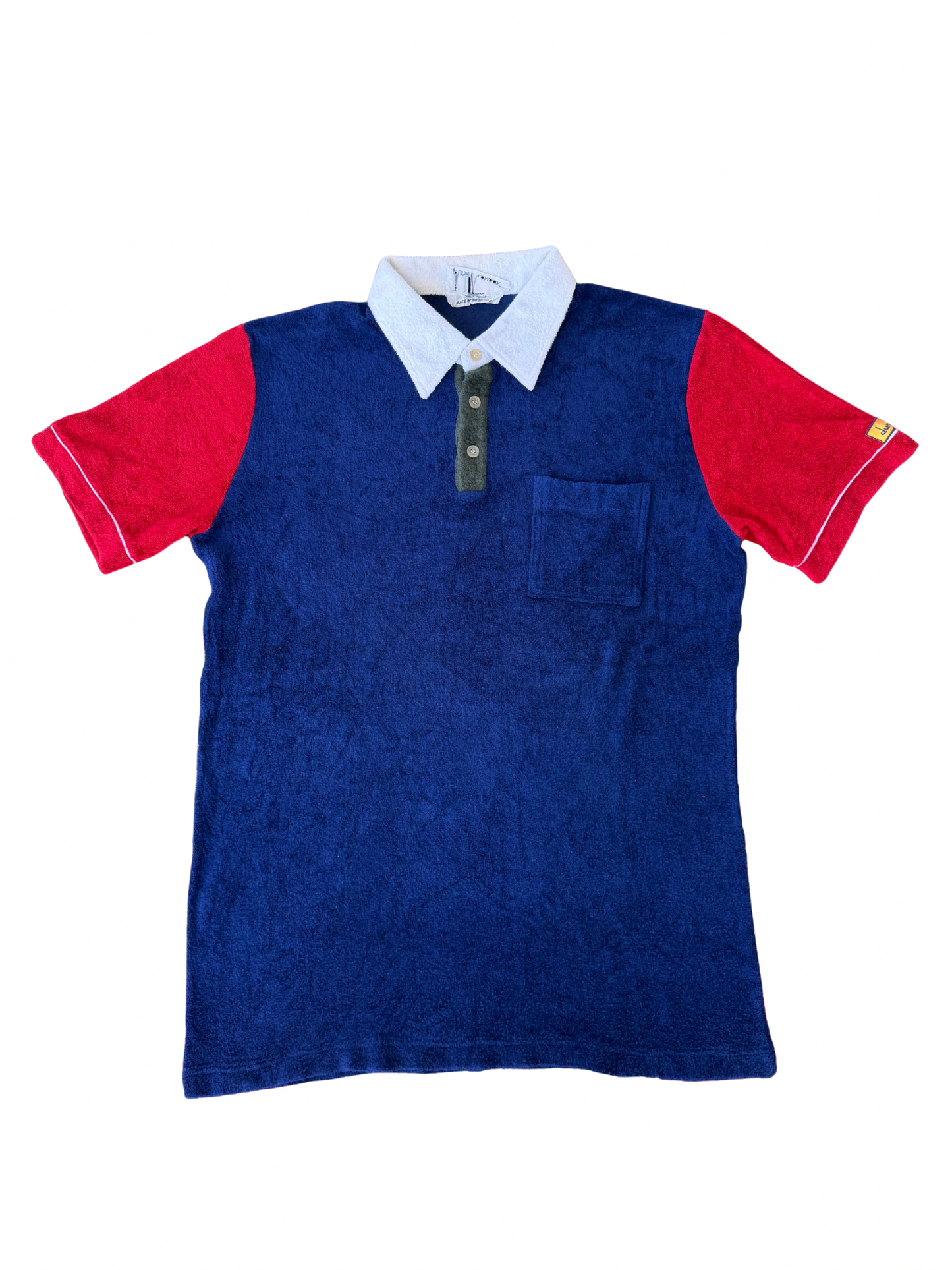 Vintage 1980s Dunhill London Terry Polo Shirt