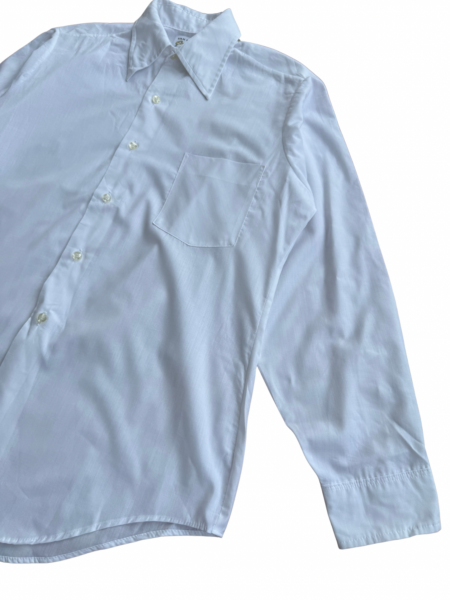 Vintage 1970s Van Heusen Century Long Sleeve Dress Shirt