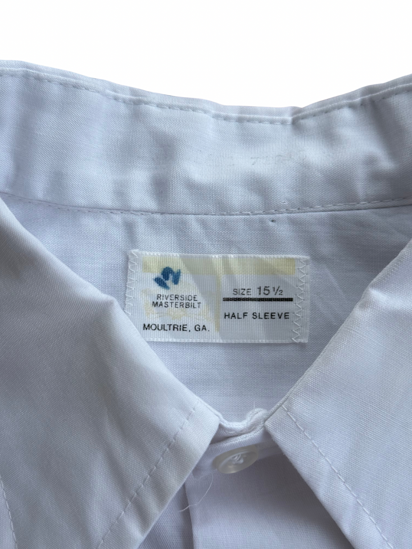 Vintage 1970s Riverside Masterbilt Short Sleeve Shirt