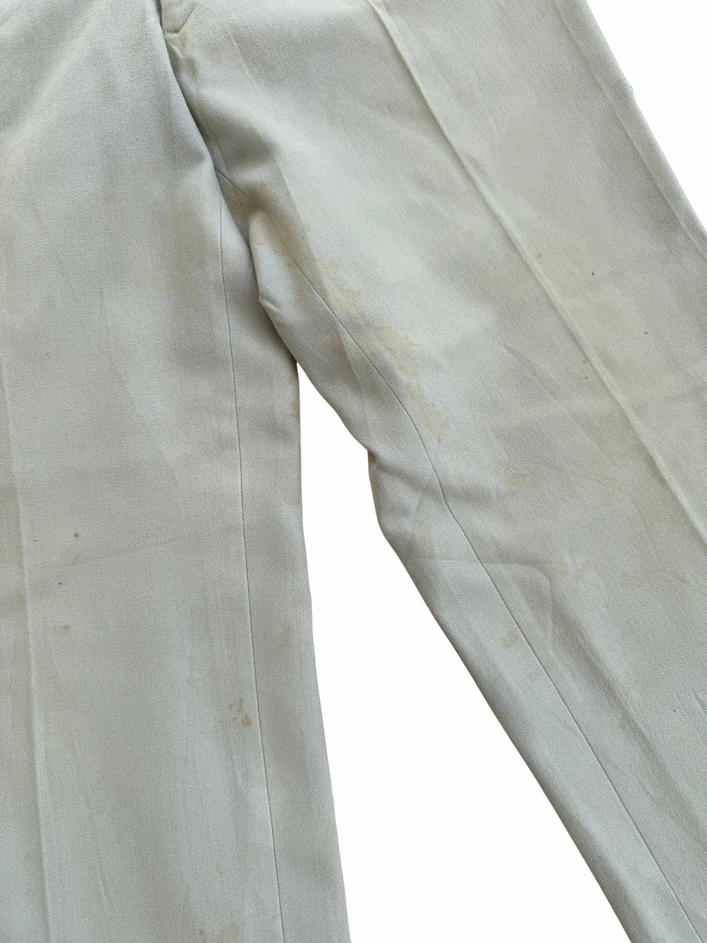 Vintage 1970s Gabardine Dress Trousers