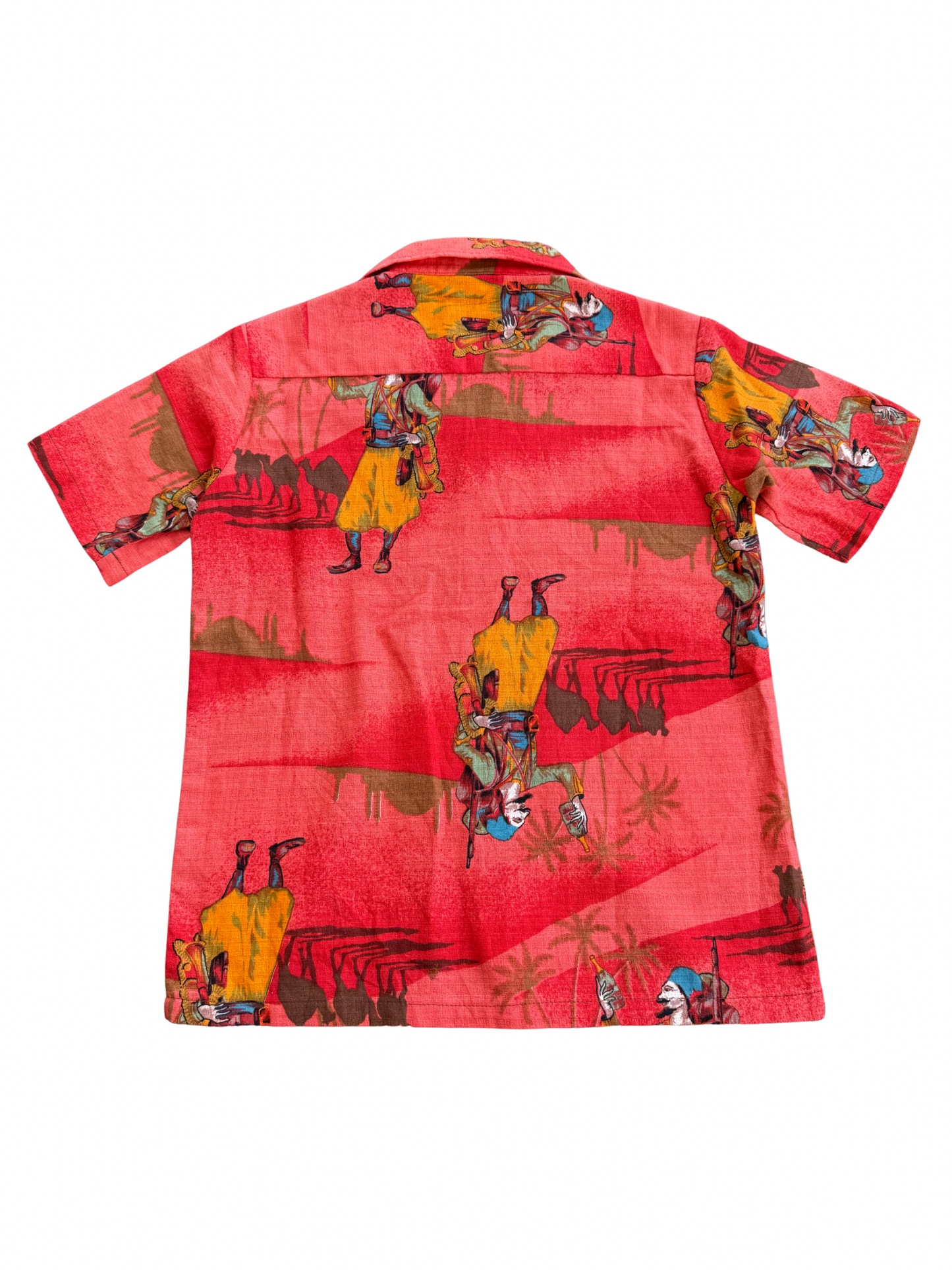 Vintage Mid-Century “Desert Scene” Novelty Print Kids Shirt