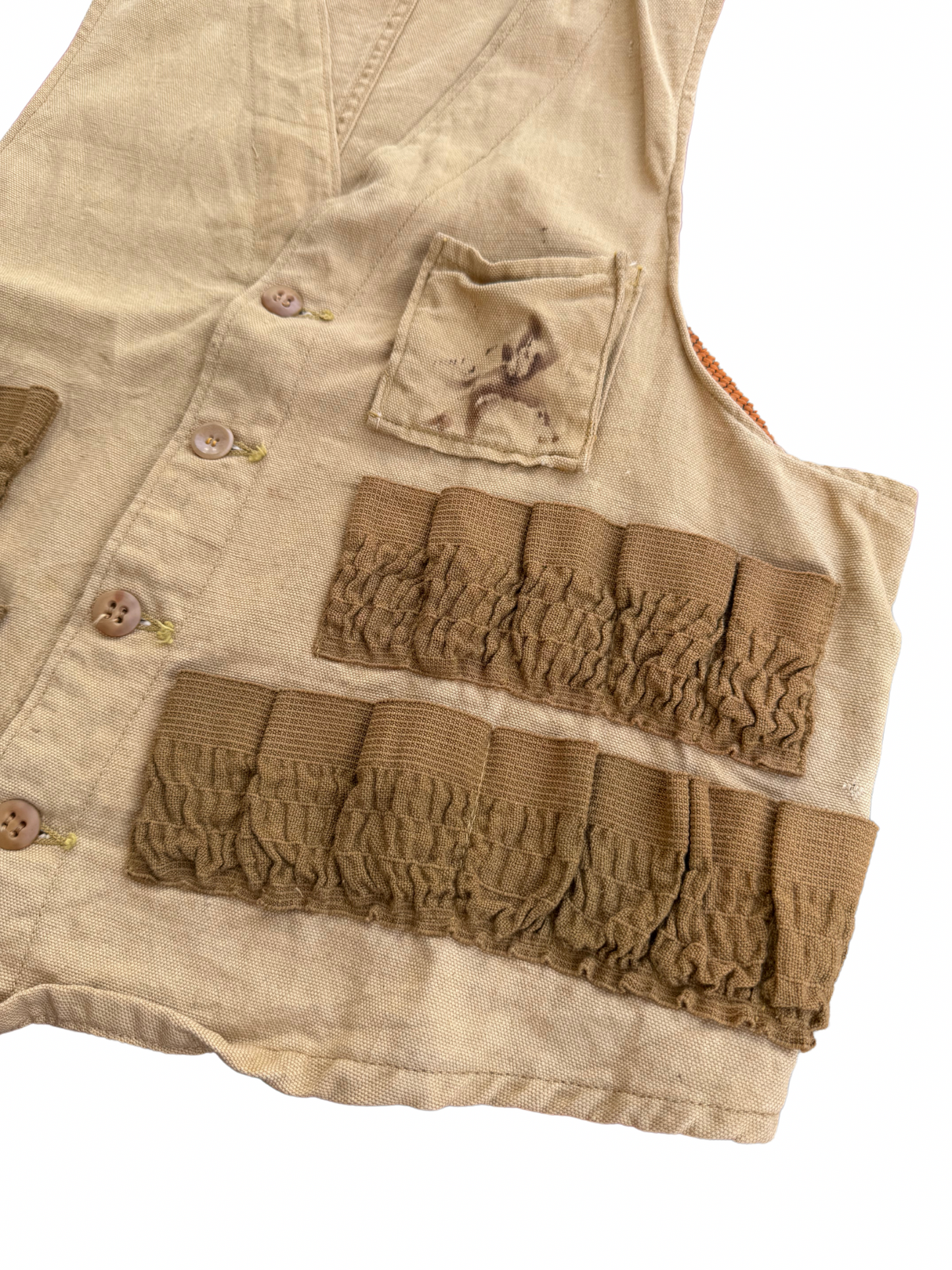 Vintage 1940s-50s J.C. Higgins Sears Roebuck Hunting Vest