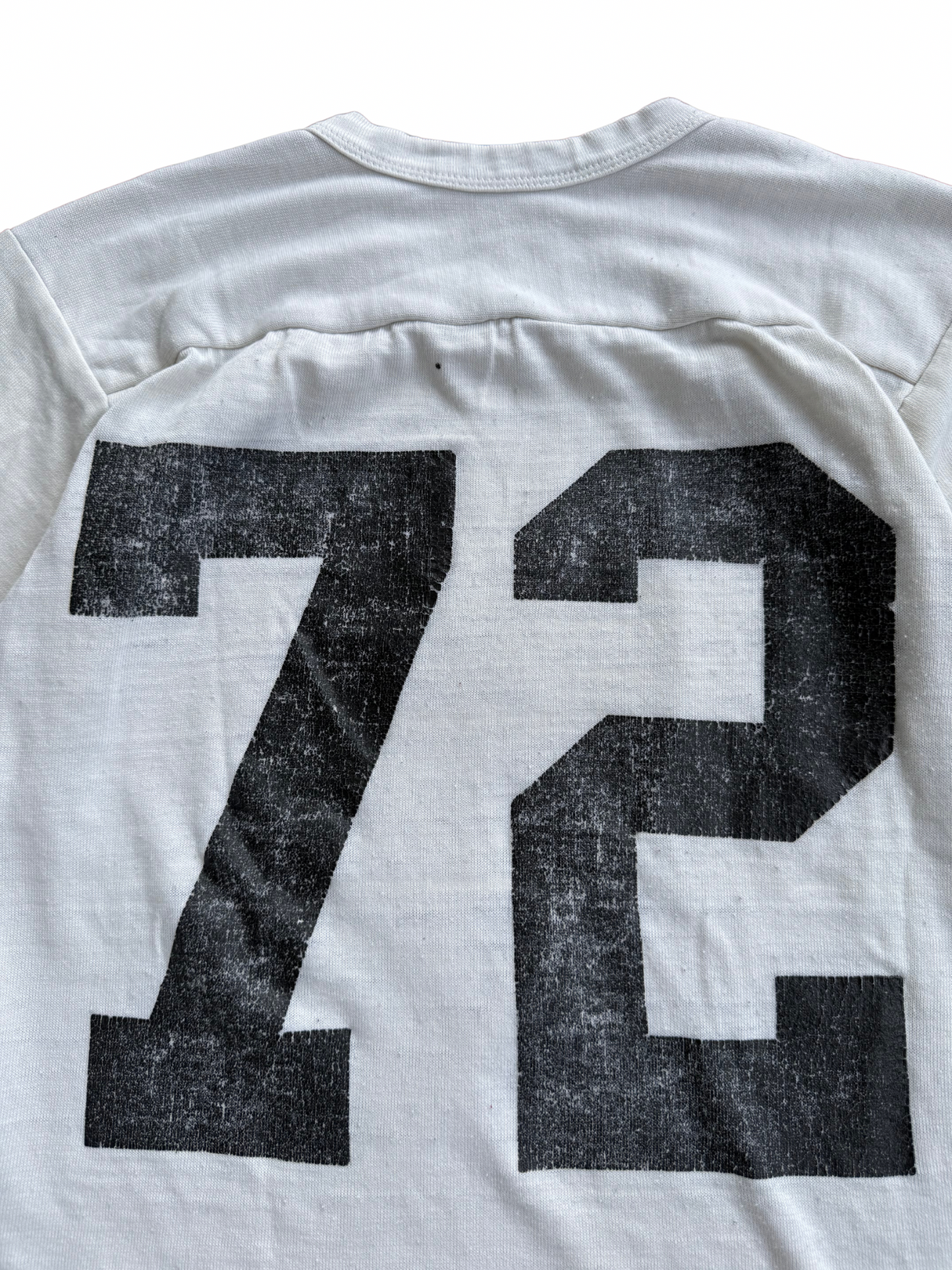 Vintage 1950s-60s Hudson Varsity 3/4 Sleeve Football Tee