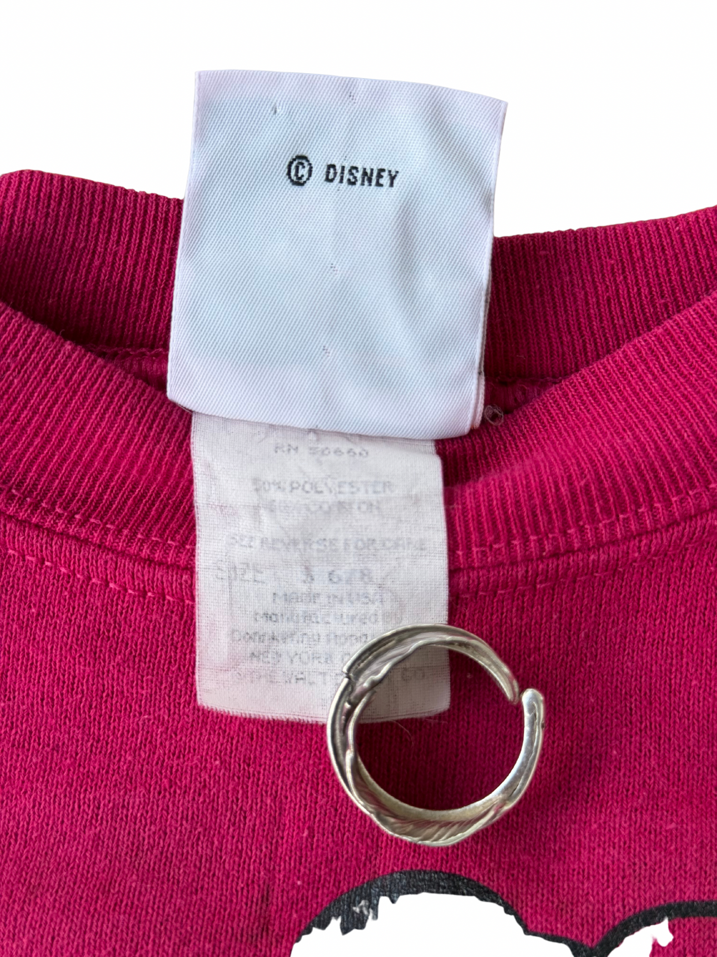 Vintage 1990s Mickey & Co. “Double-Sided Characters” Kids Sweatshirt