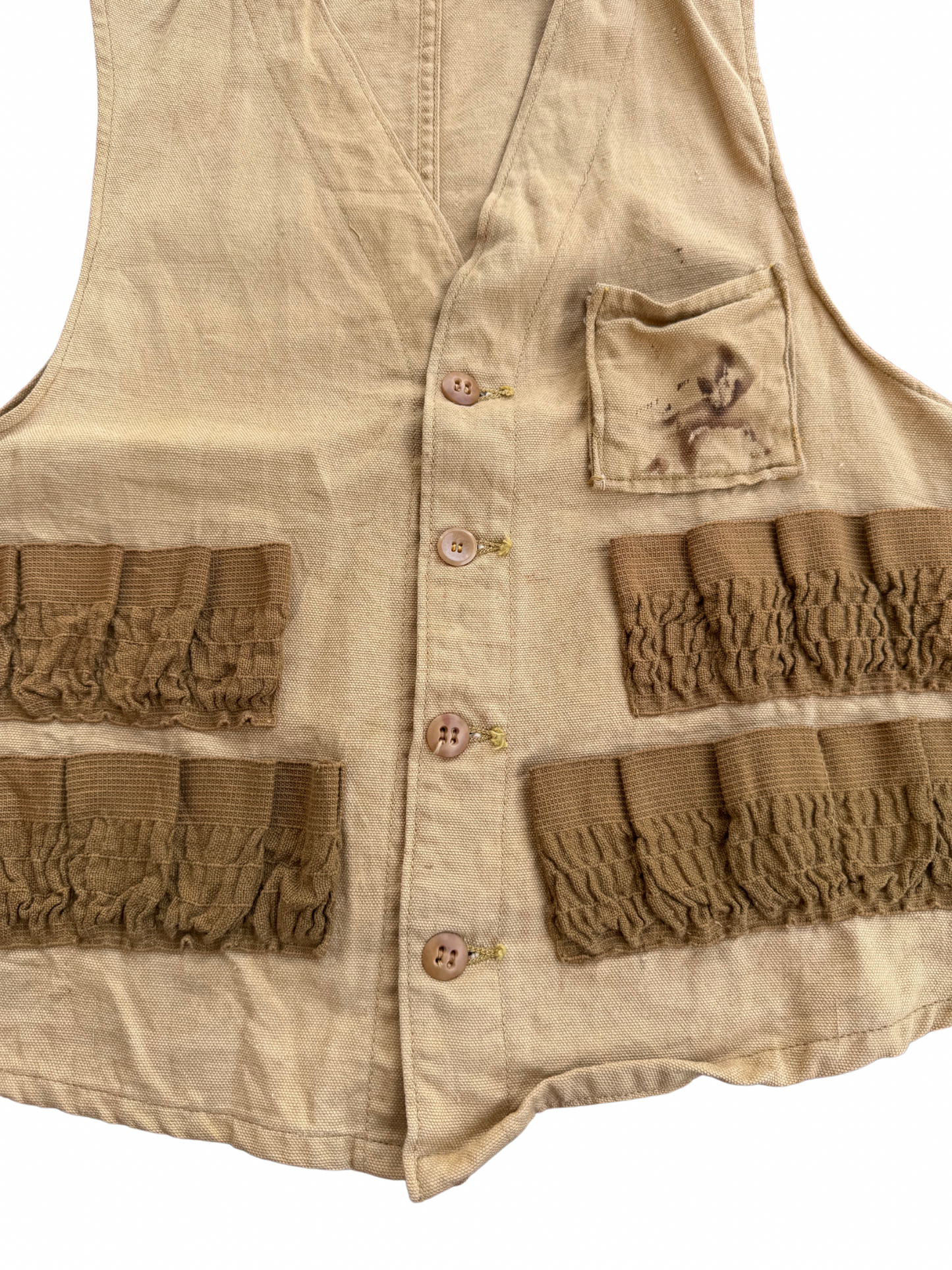 Vintage 1940s-50s J.C. Higgins Sears Roebuck Hunting Vest