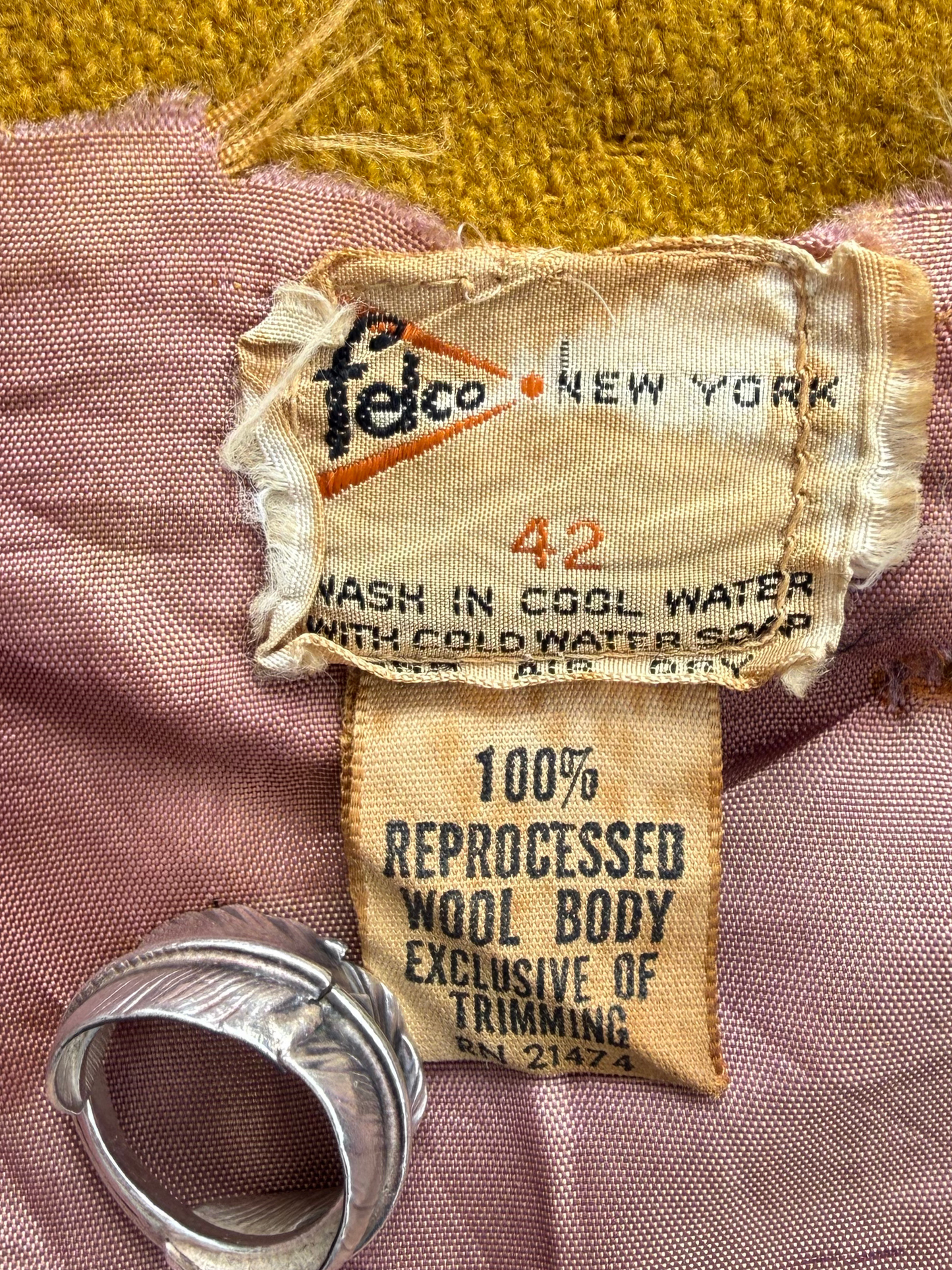 Vintage 1950s Felco Varsity Jacket “Coach Purdy”