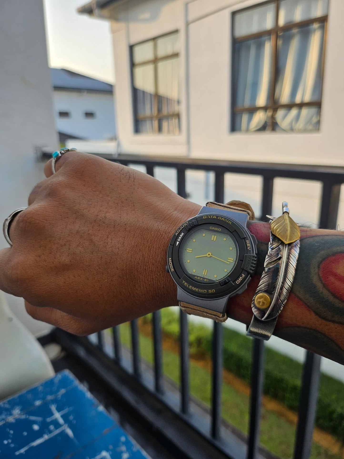 Vintage Casio ABX-51 Dual Lcd Very Rare